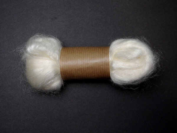 Tussah silk combed, natur, 25g