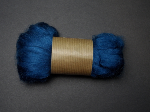 Tussah silk combed, ozean, 25g